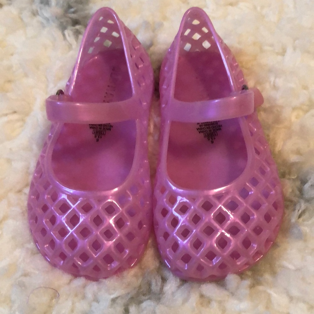 PINK Jelly Flats